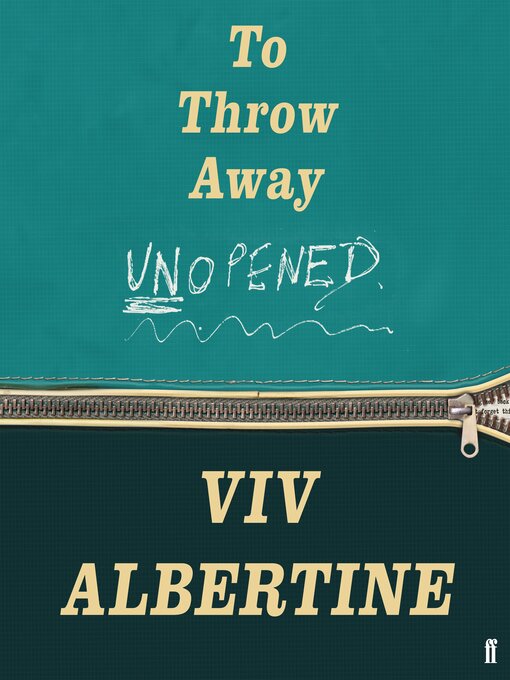 Cover image for To Throw Away Unopened